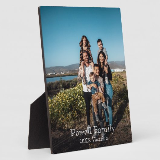 Benutzerdefiniertes Foto macht es einzigartig Fami Fotoplatte (Seite)