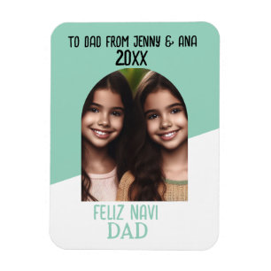 Benutzerdefiniertes Foto Magnet Feliz Navidad Keep