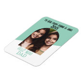 Benutzerdefiniertes Foto Magnet Feliz Navidad Keep (Linke Seite)