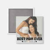 Benutzerdefiniertes Foto Magnet für beste Mama ode (Vorderseite/Rückseite)