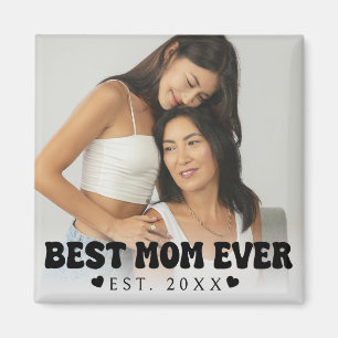 Benutzerdefiniertes Foto Magnet für beste Mama ode
