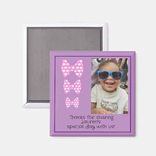 Benutzerdefiniertes Foto-Magnet Magnet (Vorderseite/Rückseite)