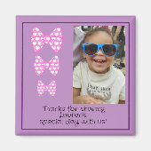 Benutzerdefiniertes Foto-Magnet Magnet (Vorne)