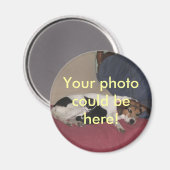 Benutzerdefiniertes Foto-Magnet Magnet (Vorderseite/Rückseite)