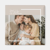 Benutzerdefiniertes Foto-Magnet mit Personalisiert Magnet (Vorne)