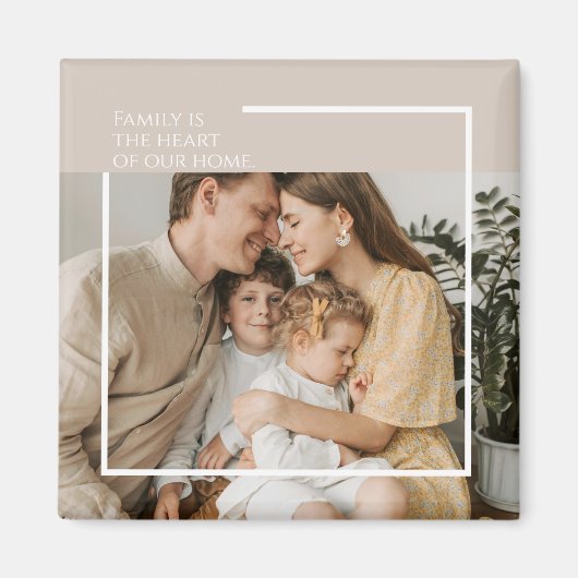 Benutzerdefiniertes Foto-Magnet mit Personalisiert Magnet (Vorne)