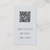 Benutzerdefiniertes Foto Makeust Farbrahmen für Kü Visitenkarte (Rückseite)