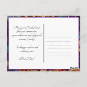 Benutzerdefiniertes Foto 💚 💜 Mardi Gras Magic Postkarte (Rückseite)