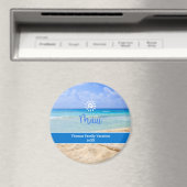 Benutzerdefiniertes Foto Maui Strand  Magnet (In Situ (Geschirrspüler))