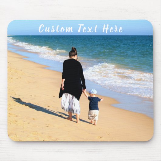 Benutzerdefiniertes Foto Mauszeiger Pad Ihre Fotos Mousepad (Vorne)