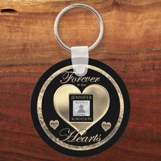 Benutzerdefiniertes Foto-Memorial für den liebende Schlüsselanhänger (Vorderseite)