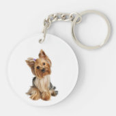 Benutzerdefiniertes Foto Memorial Keepake Pet Dog  Schlüsselanhänger (Rückseite)