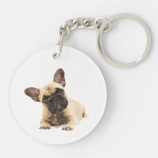 Benutzerdefiniertes Foto Memorial Keepake Pet Dog  Schlüsselanhänger (Rückseite)