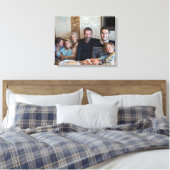 Benutzerdefiniertes Foto Mi Familia Leinwanddruck (Insitu (Schlafzimmer))
