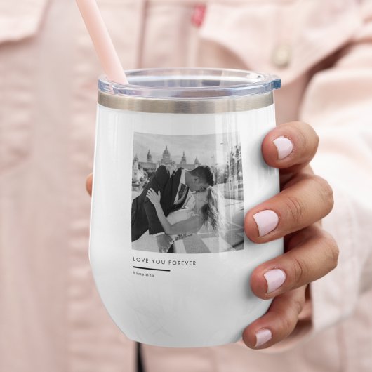 Benutzerdefiniertes Foto – Minimalistisches Love Y