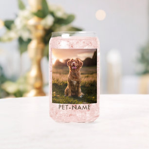 Benutzerdefiniertes Foto mit dem Namen Ihres Hunde Dosenglas