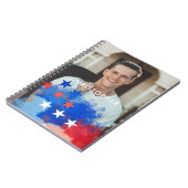 Benutzerdefiniertes Foto mit der amerikanischen Fl Notizblock (Linke Seite)