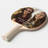 Benutzerdefiniertes Foto mit der eigenen Snap-Chat Tischtennis Schläger (Vorderseite)