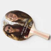 Benutzerdefiniertes Foto mit der eigenen Snap-Chat Tischtennis Schläger (Seitenansicht)