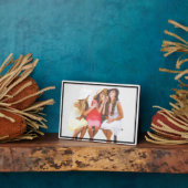 Benutzerdefiniertes Foto mit dünnen Schwarzen Rahm Fotoplatte (Seite)