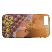 Benutzerdefiniertes Foto mit Gold-Liebe-Overlay Case-Mate iPhone Hülle (Rückseite (Horizontal))