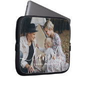 Benutzerdefiniertes Foto mit individuelle Name Laptopschutzhülle (Vorne Rechts)