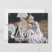 Benutzerdefiniertes Foto mit individuelle Name Magneteinladung (Vorderseite)