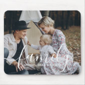 Benutzerdefiniertes Foto mit individuelle Name Mousepad (Vorne)