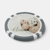 Benutzerdefiniertes Foto mit Individuelle Name Pokerchips (Einzeln)