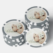 Benutzerdefiniertes Foto mit Individuelle Name Pokerchips (Stapel)