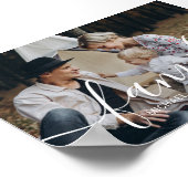 Benutzerdefiniertes Foto mit individuelle Name Poster (Ecke)