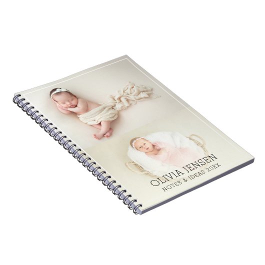 Benutzerdefiniertes Foto mit Individuelle Name- un Notizblock (Rechte Seite)