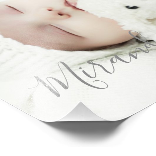 Benutzerdefiniertes Foto mit Individuelle Name und (Ecke)