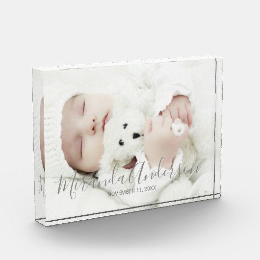 Benutzerdefiniertes Foto mit Individuelle Name und (Links)