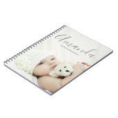 Benutzerdefiniertes Foto mit Individuelle Name und Notizblock (Linke Seite)