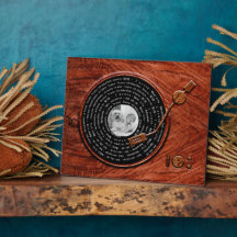 Benutzerdefiniertes Foto mit Liebe-Meldung Rustika