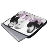 Benutzerdefiniertes Foto mit LIEBE Typografie-Over Laptopschutzhülle (Vorne Knopf)