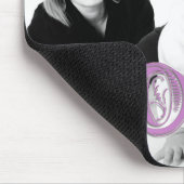 Benutzerdefiniertes Foto mit LIEBE Typografie-Over Mousepad (Ecke)