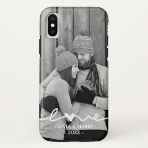 Benutzerdefiniertes Foto mit Liebesschrift Case-Mate iPhone Hülle