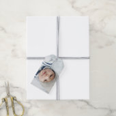 Benutzerdefiniertes Foto mit Monogramm und Name Geschenkanhänger (Mit Garn)