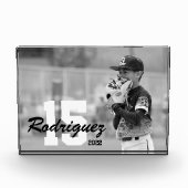 Benutzerdefiniertes Foto mit Name und Jersey-Numme (Vorderseite)