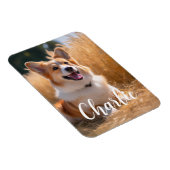 Benutzerdefiniertes Foto mit Namen Magnet (Rechte Seite)