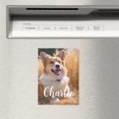 Benutzerdefiniertes Foto mit Namen Magnet (In Situ (Geschirrspüler))