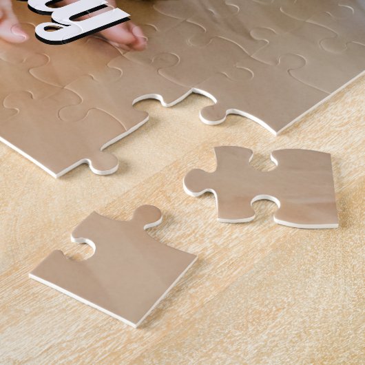 Benutzerdefiniertes Foto mit Personalisiertem Text Puzzle (Seite)