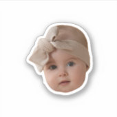 Benutzerdefiniertes Foto mit Personalisierten Gesi Aufkleber (Vorderseite)