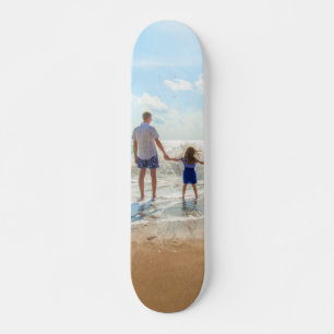 Benutzerdefiniertes Foto - Mit Vater - Ihr eigenes Skateboard