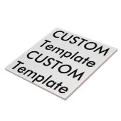 Benutzerdefiniertes Foto mit weißer Keramik 6 Zoll Fliese (Seite)