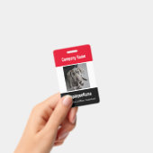 Benutzerdefiniertes Foto Mitarbeiter-ID-Abzeichen  Ausweis (Handheld)