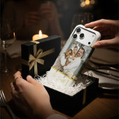 Benutzerdefiniertes Foto Moderne Chic Gold Datum F Case-Mate iPhone Hülle