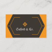 Benutzerdefiniertes Foto Moderne Minimalistische S Visitenkarte (Rückseite)